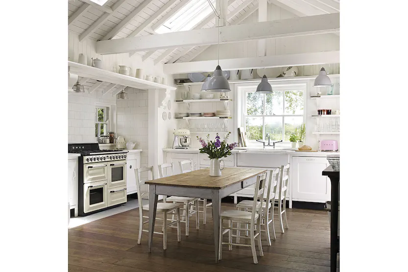 Smeg Dual Fuel Range Cooker 110cm Cream